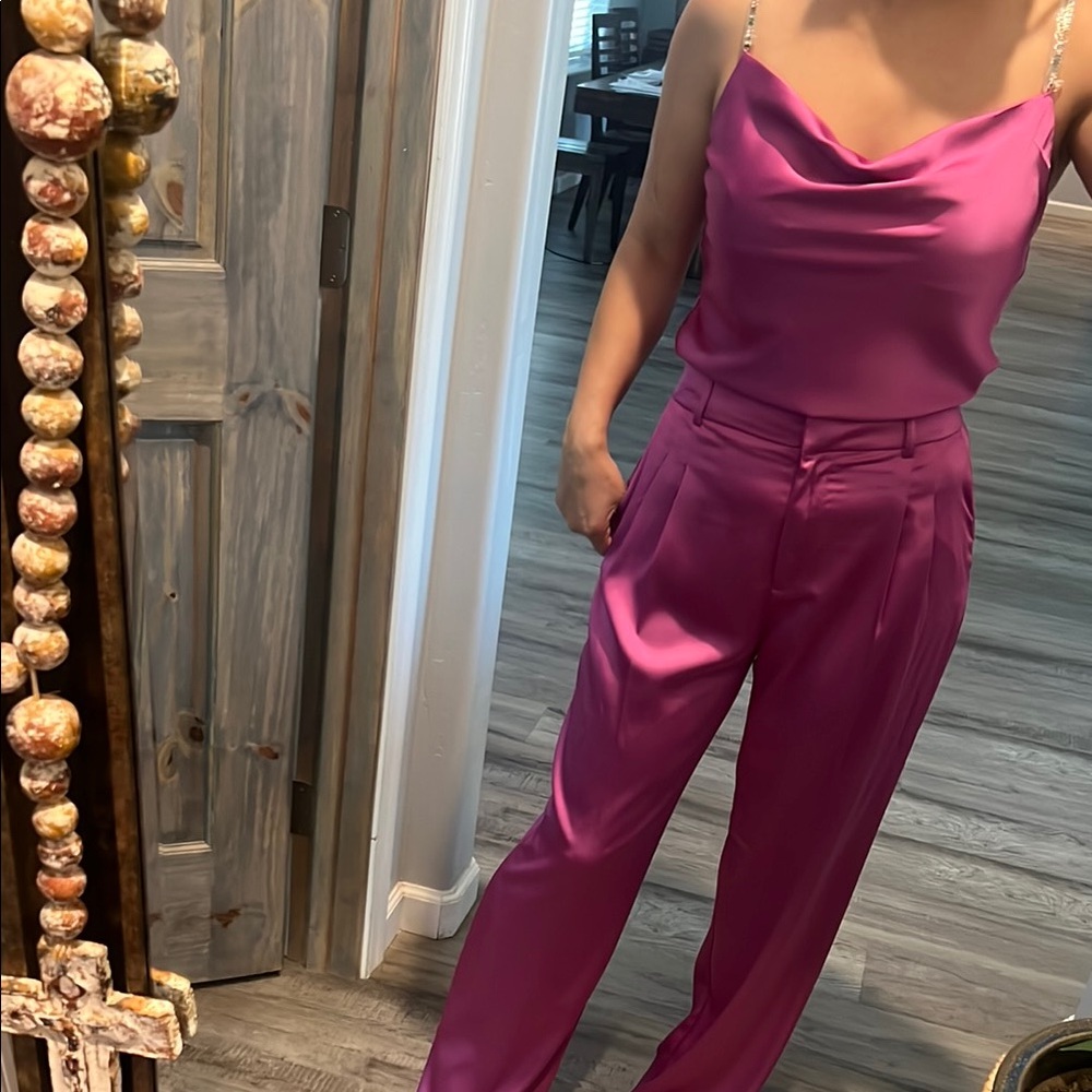 Elegant Pink Women's 2 pc